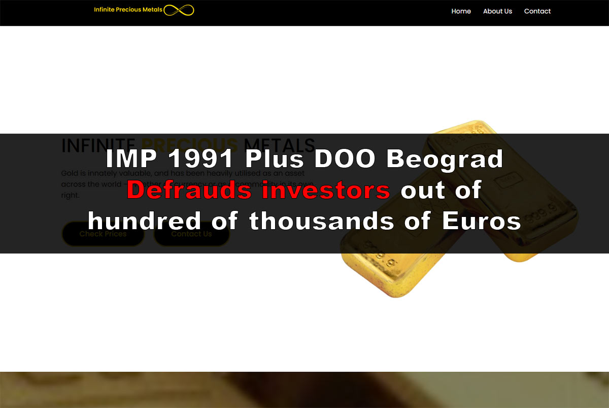 IMP 1991 Plus DOO Beograd fraud